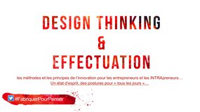 Design Thinking et Effectuation